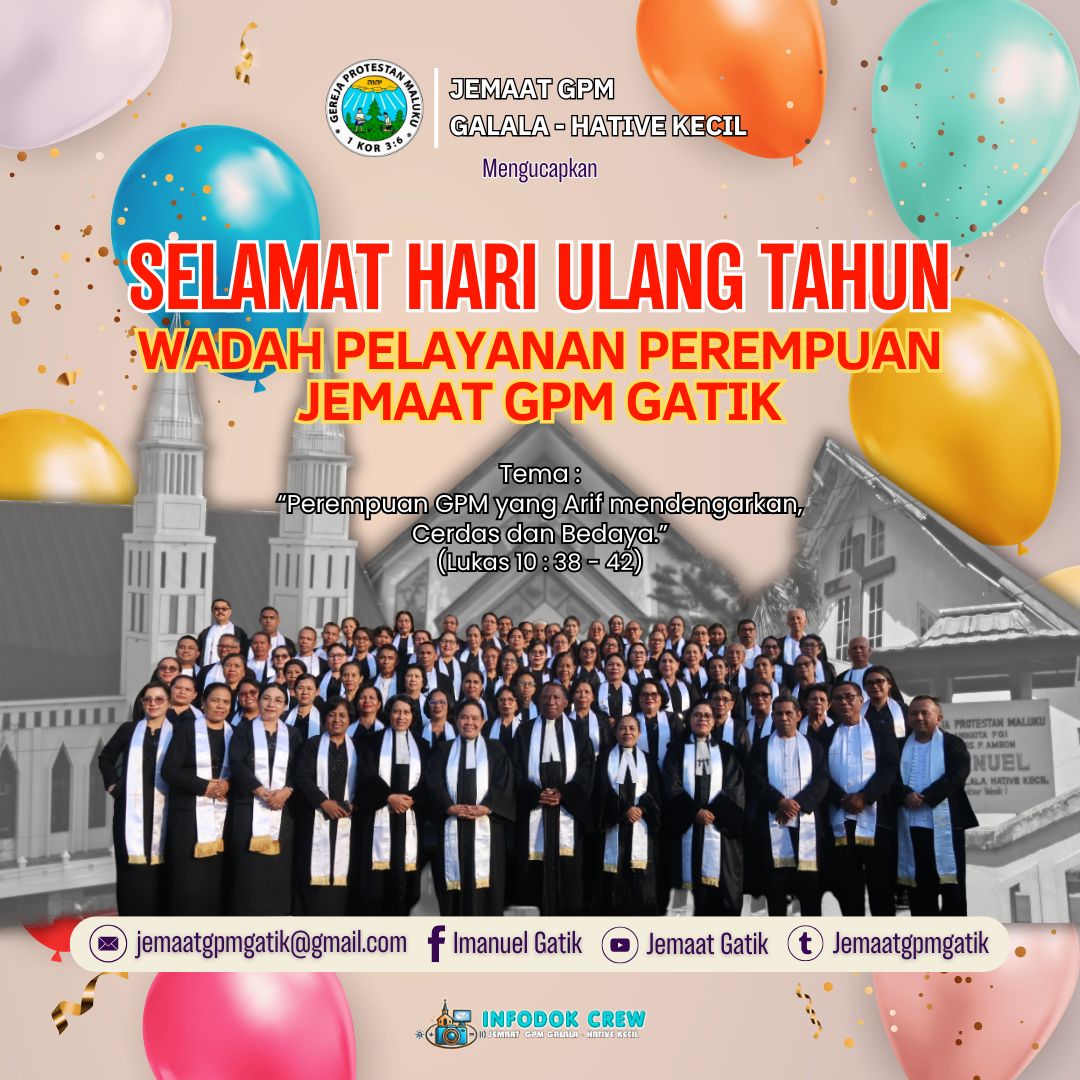 Perayaan Hari Ulang Tahun Wadah Pelayanan Perempuan Jemaat GPM Gatik Tahun 2026